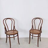 Pair of chairs cannée Fischel bistro