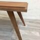 Table basse pieds compas vintage 1960