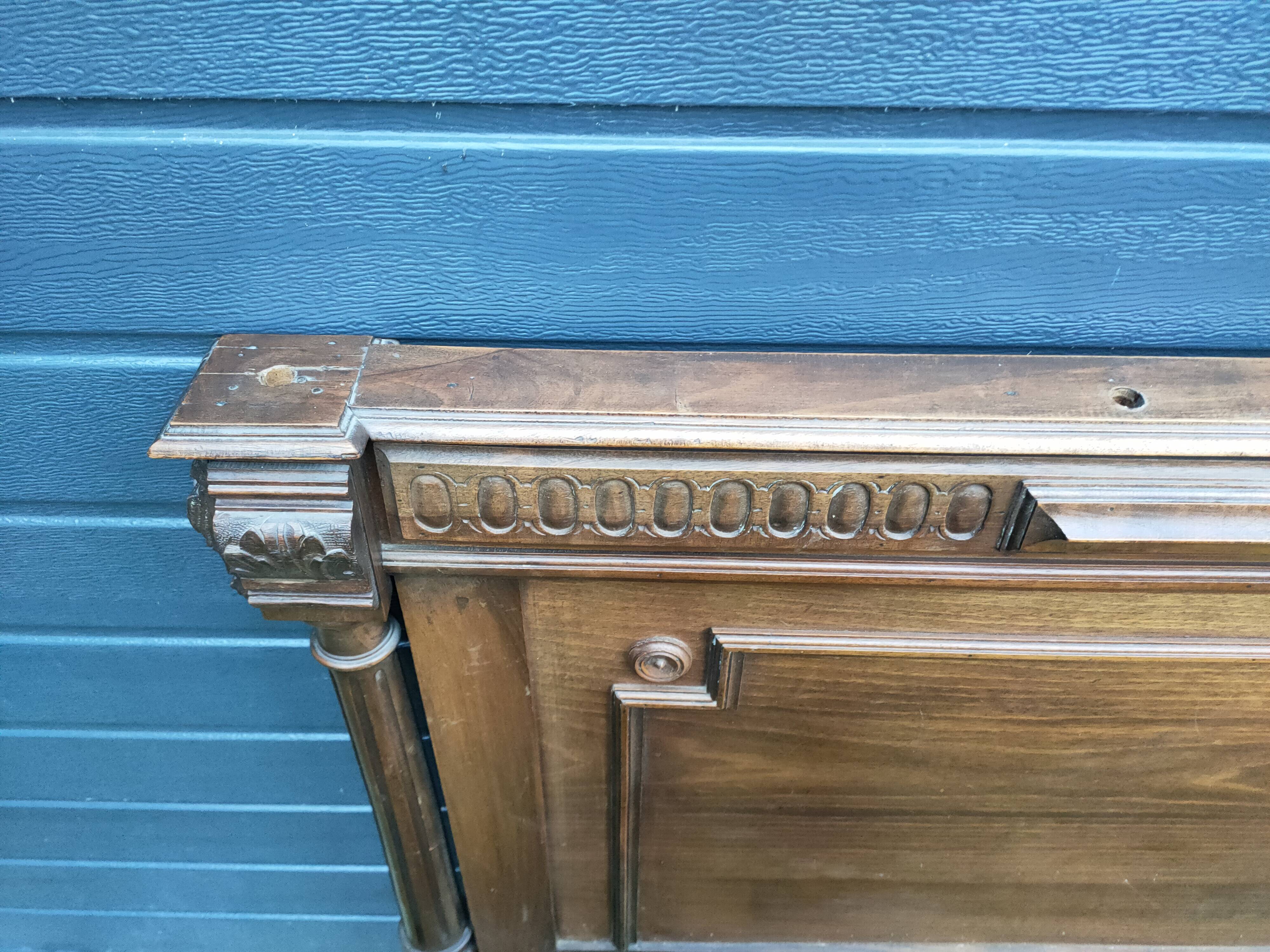 1910s_20s headboard in walnut