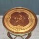 Gueridon marquetterie style Louis XVI