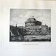 Reproduction gravure château saint ange de rossini