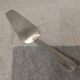 Silver-plated metal pie server by Ercuis silversmith, Chantilly pattern, 27.4cm