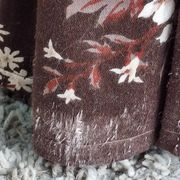 Napoleon III toad chair – Antique structure, floral fabric