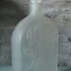 Bouteille verre pressé Wayne Husted Stelvia