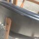 Chaise vintage skaï noir