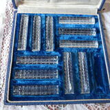 Series of 11 knife holders in their box