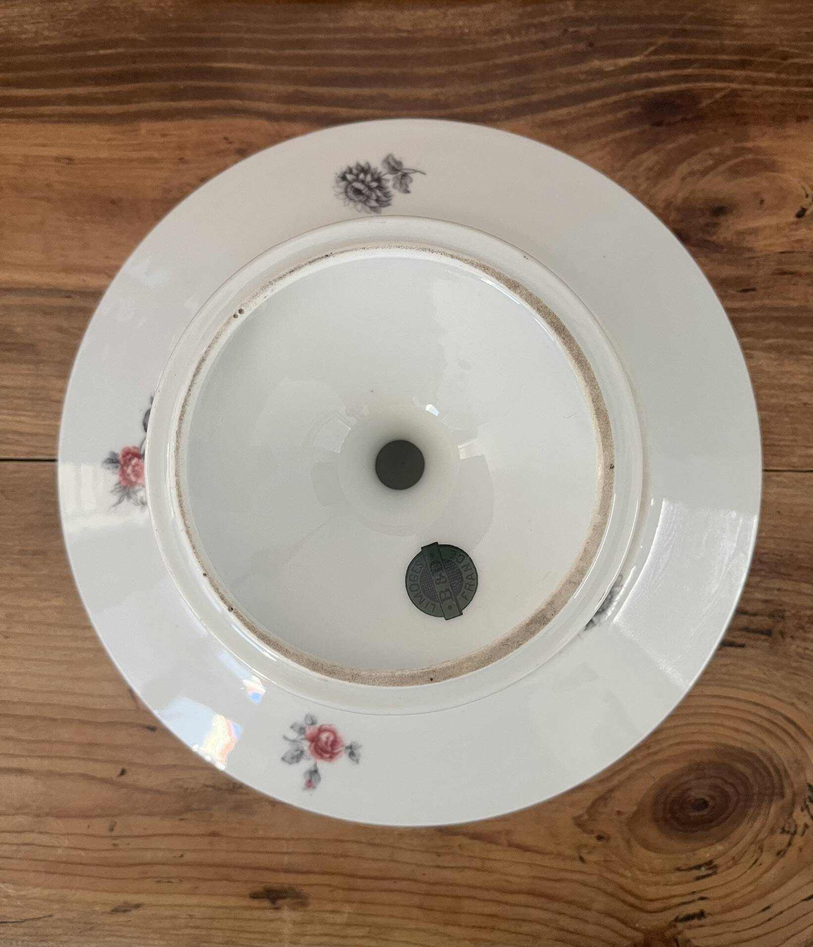 Limoges porcelain presentation plate