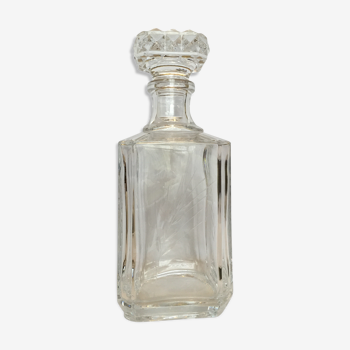 Crystal whiskey decanter