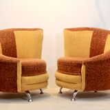 Fauteuils par František Jirák pour Tatra Nábytok