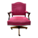 Fauteuil de bureau pivotant – Style Gainsborough – Époque Édouardienne – Bo