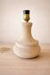 Vintage table lamp in mineral stone – 1960s/70s