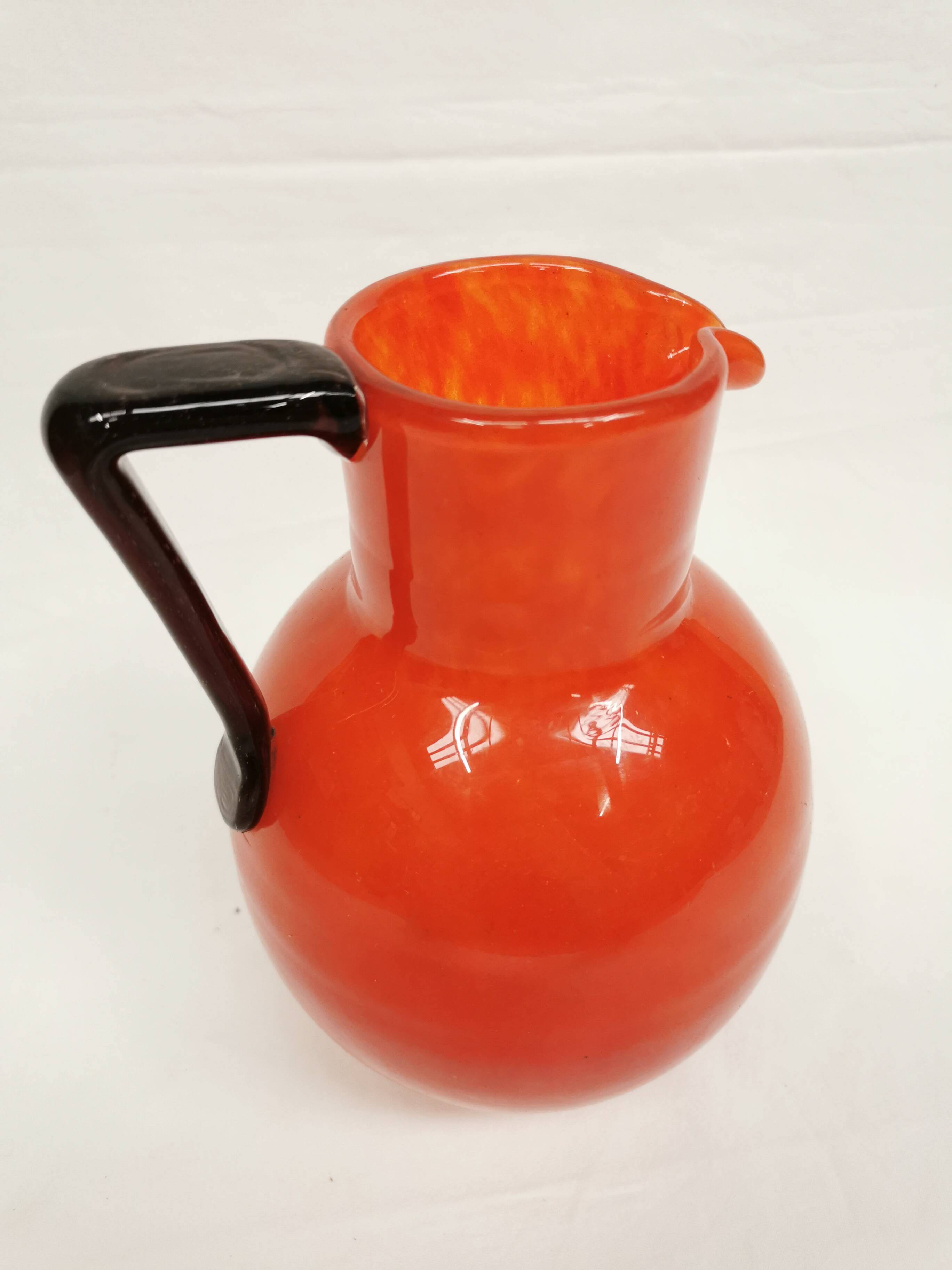 Orangeade / Lemonade Pitcher, Beer, Schneider, Le Verre Français
