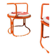 Pair of Gae Aulenti armchairs for Prisunic