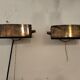 Pair wall lamps