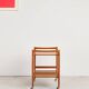 Dessert or bar cart, Dyrlund, mid-20th century design in teak.