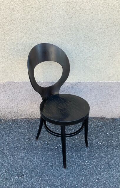 Baumann black chair