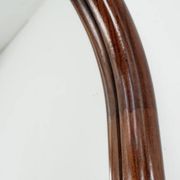 Miroir avec cadre en bois, Vildbjerg, années 1970