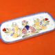 Butter tray earthenware hb henriot quimper france floral decoration