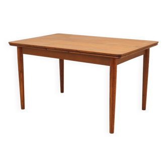 Oak table, Danish design, 1970s, production: Denmark