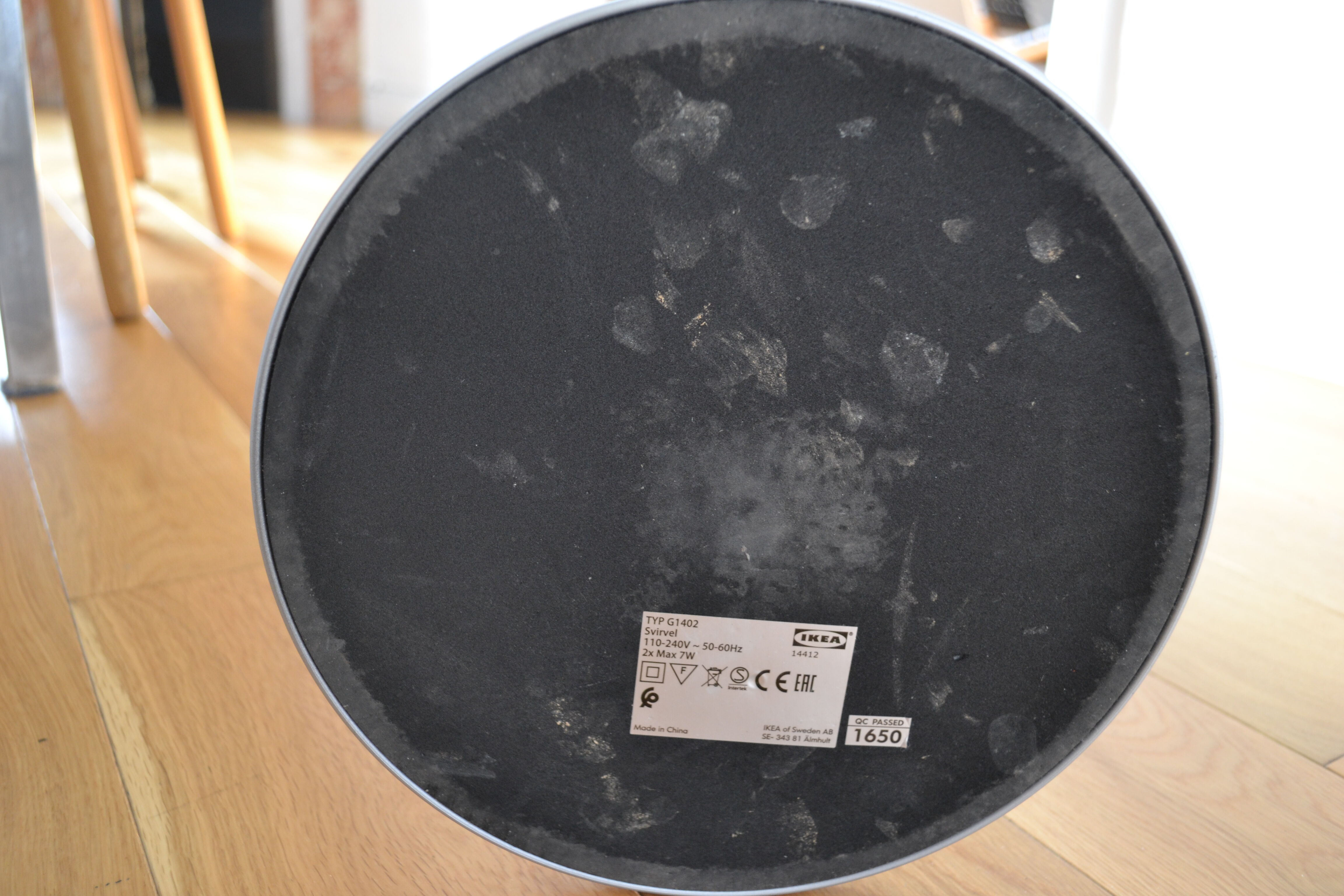 Floor lamp a svirvel ikea vintage 80's