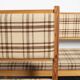 Pair of benches, corner benches, vintage