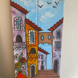 Glazed ceramic panels signed JPA Vallauris