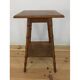Table d'appoint bambou bois sculpté 1960 sellette