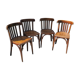 Set of 4 bistro chairs