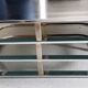 Table basse en verre et métal 1970