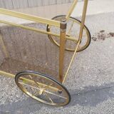 Vintage brass server