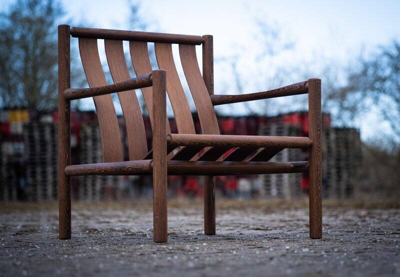 Fauteuils en Wengé par Jørn Nilson, Danemark, 1966, Set de 2