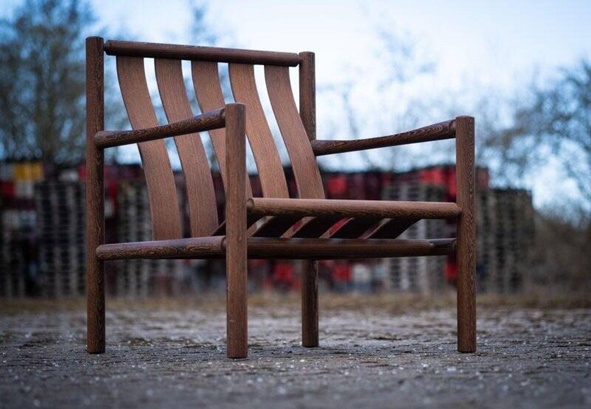 Wenge armchairs by Jørn Nilson, Denmark, 1966, Set of 2