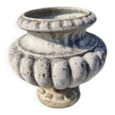 Enamelled cast iron jardinière from 1900 by the Charleville-Mézières establishments.