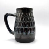 Mug/tasse en grès • Søholm • Série bleue d'Einar Johansen • Danemark 60s