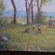 Oil on canvas Countryside scene signed H. Glaize – circa 1930/50