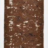 3x10 neutal brown felt vintage runner rug,85x307cm