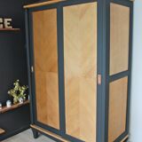 60s sliding door cabinet