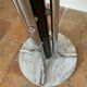 Chrome metal coat rack
