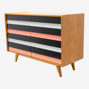 Mid century chest of drawers U-458 by Jiri Jiroutek Czechoslovakia, 1960´s