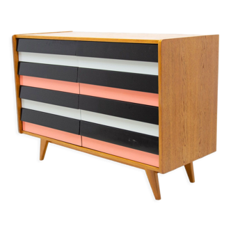 Mid century chest of drawers U-458 by Jiri Jiroutek Czechoslovakia, 1960´s