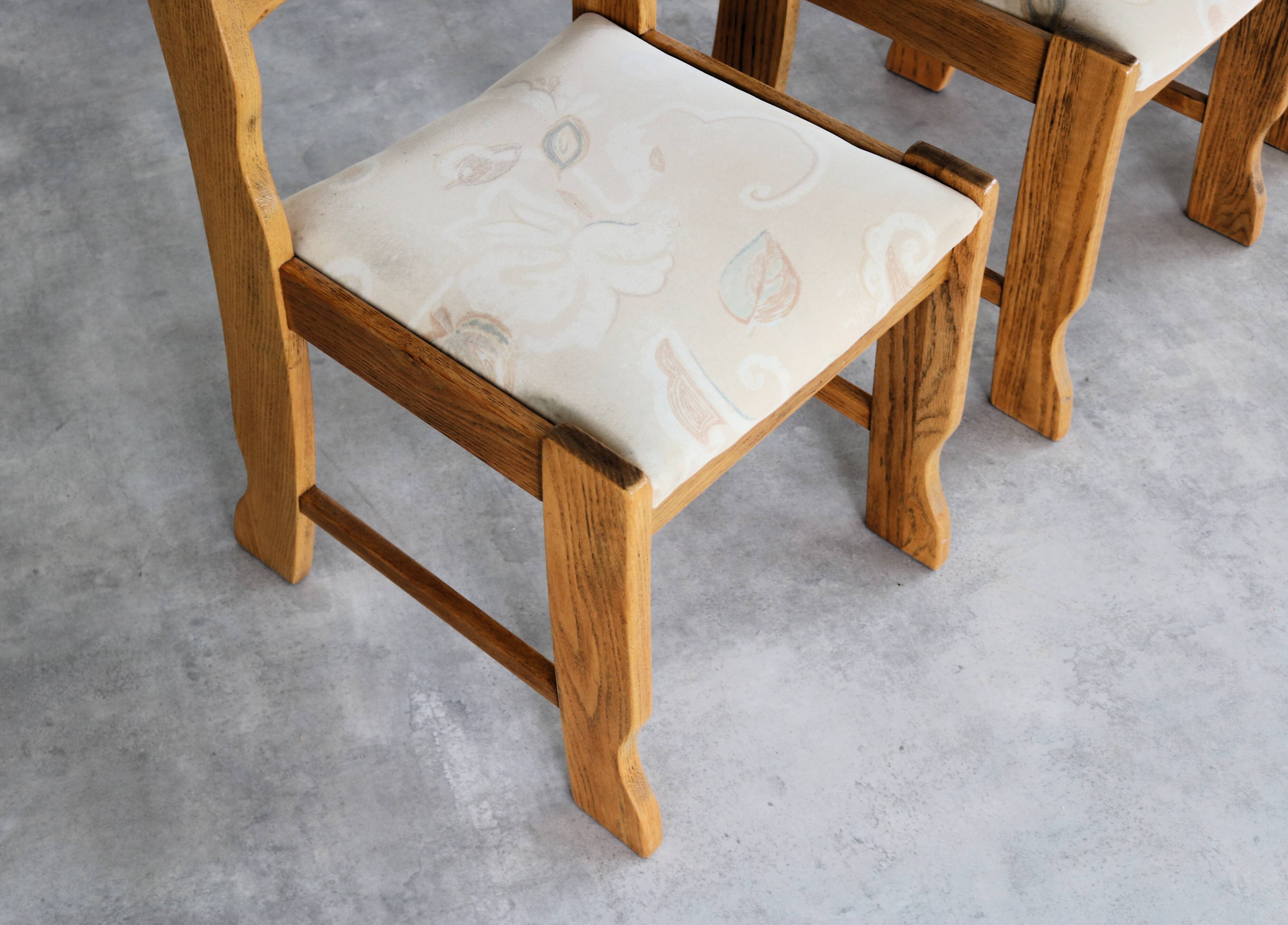 Vintage dining chairs | chairs | brutalist | 1960s