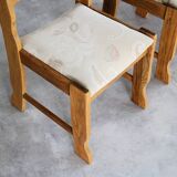 Vintage dining chairs | chairs | brutalist | 1960s