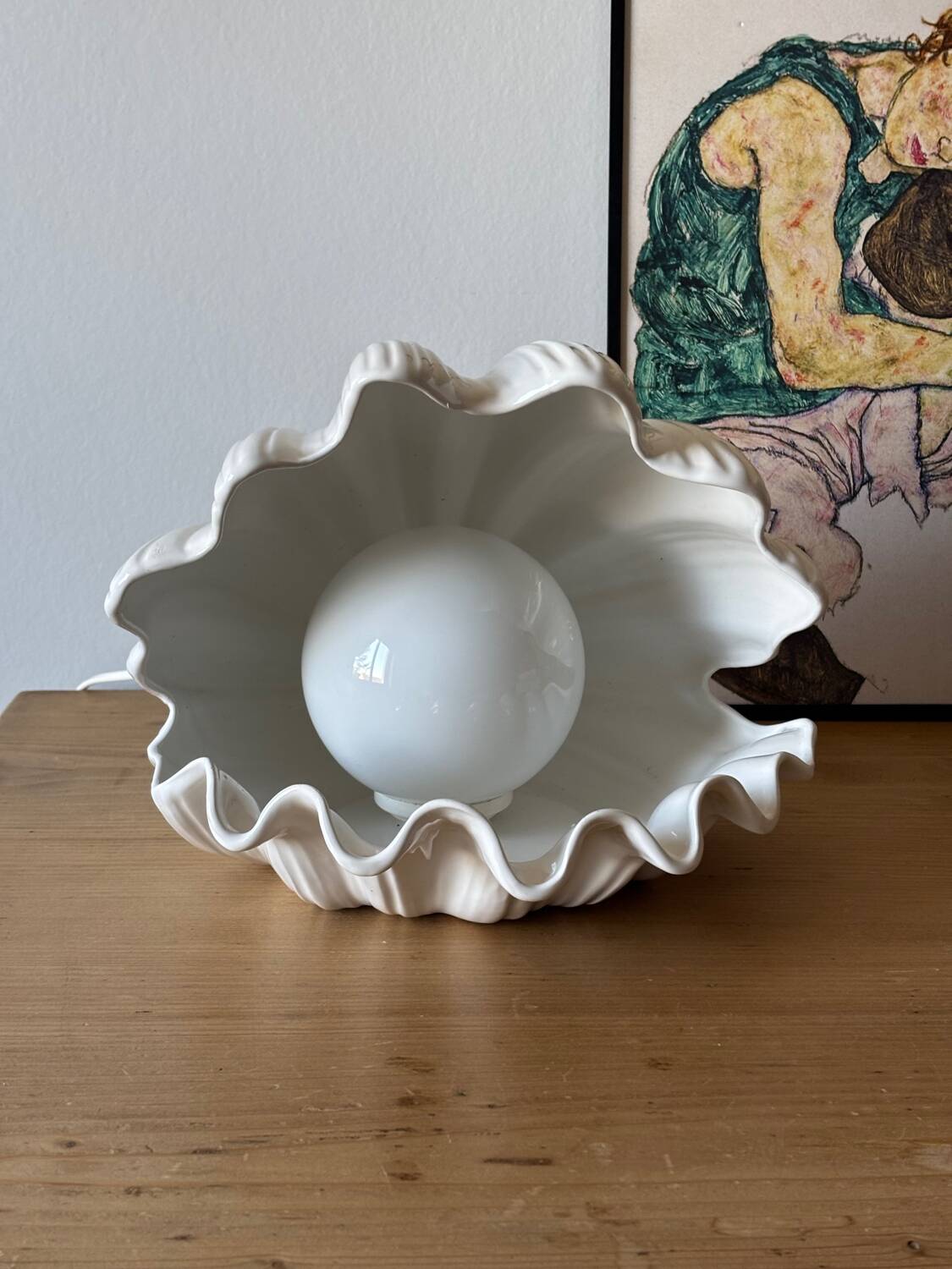 Lampe coquillage