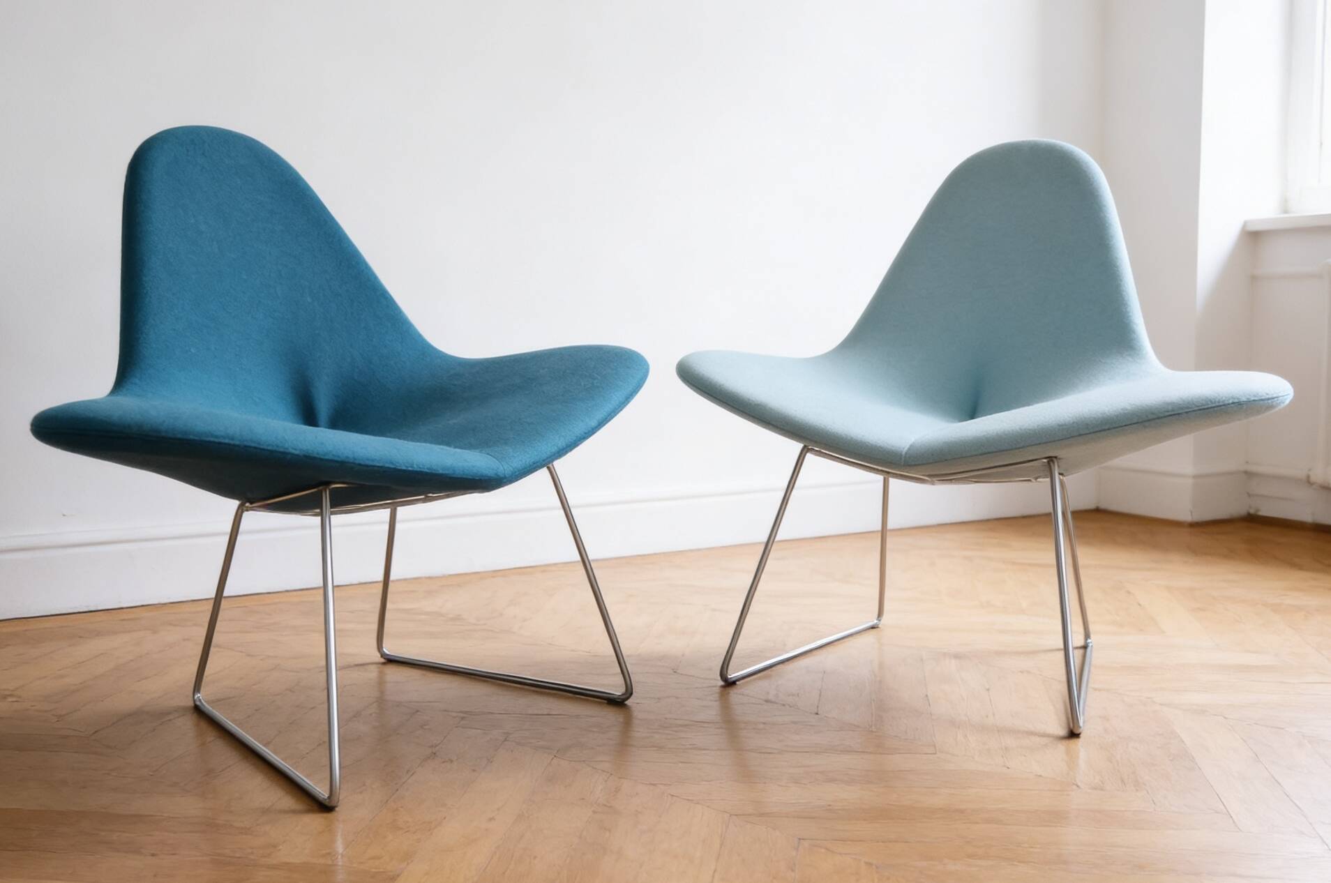 Pair of My Flower armchairs, Parri