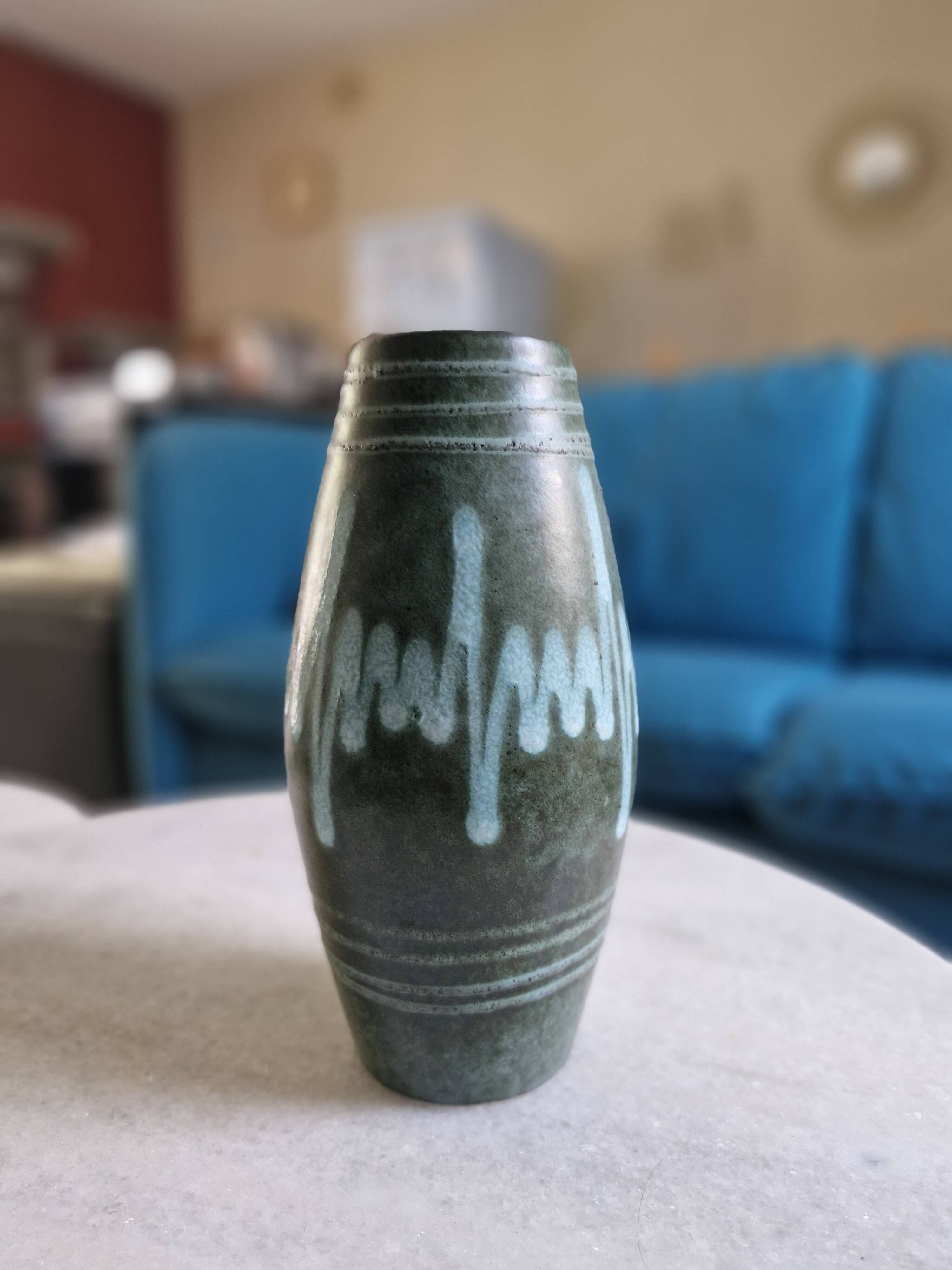 Vase vintage en céramique Scheurich - West Germany