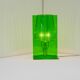 Lampe de table en polycarbonate transparent vert par Ferruccio Laviani pour Kartell, 2003.