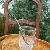 Ice bucket tray with pliers or spoon