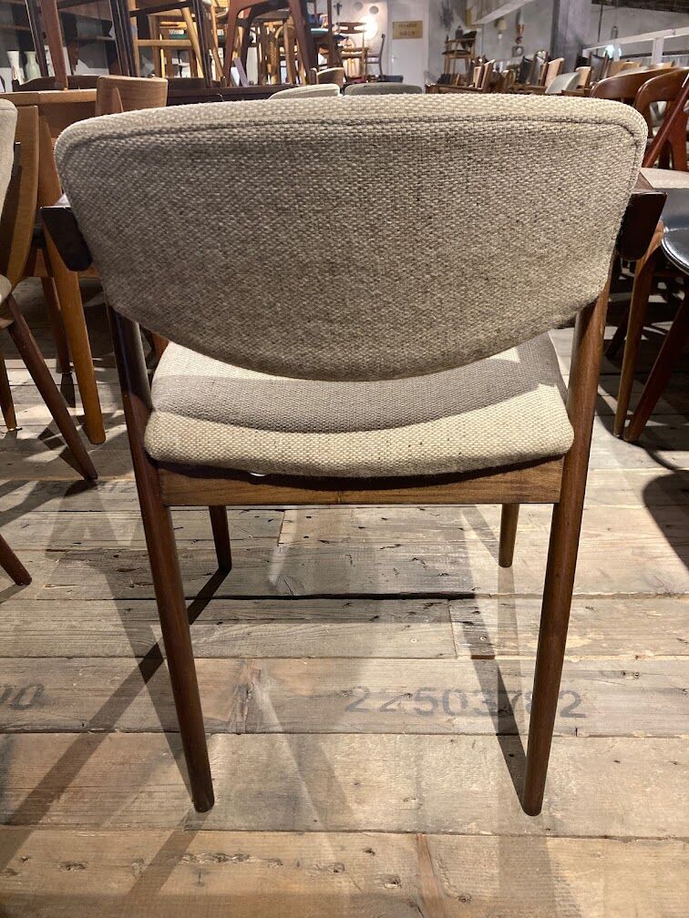 Model 42 teak dining chairs by Kai Kristiansen for Schou Andersen