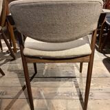 Model 42 teak dining chairs by Kai Kristiansen for Schou Andersen