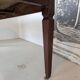 Campaign table in solid oak, Directoire style.